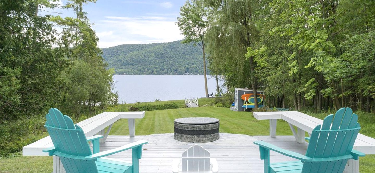 Tranquil Lakefront Cottage with Private Dock in Ticonderoga, New York