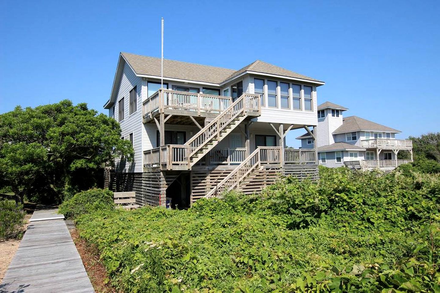 Vacation Rental with Ocean Views in Duck, North Carolina