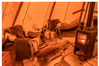 Amazing Tent Rental with Wood-Burning Stove for a Vacation in Gallivare, Sweden - Photo 2