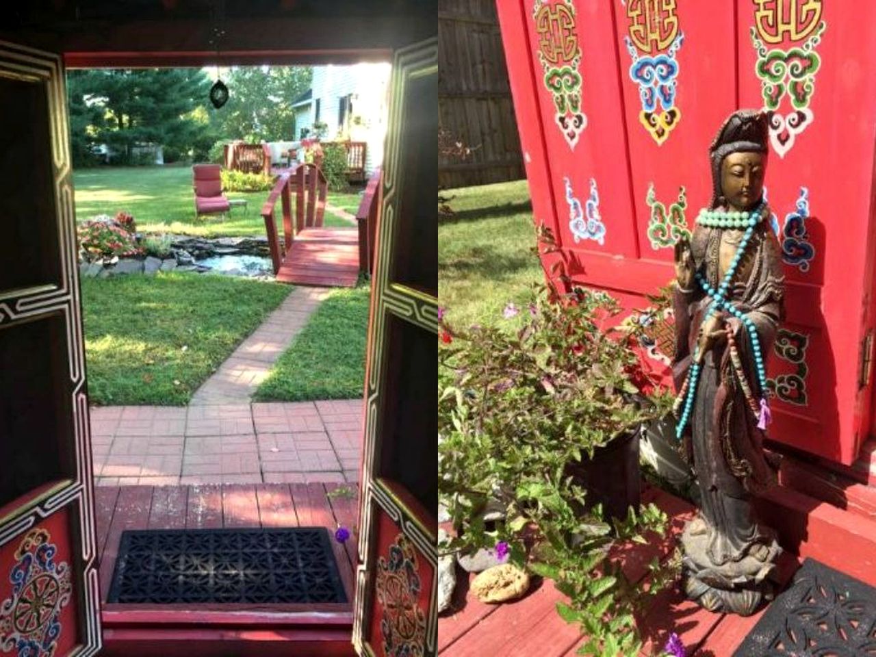 Authentic Mongolian Yurt for a Serene Healing Retreat in Saratoga Springs, New York