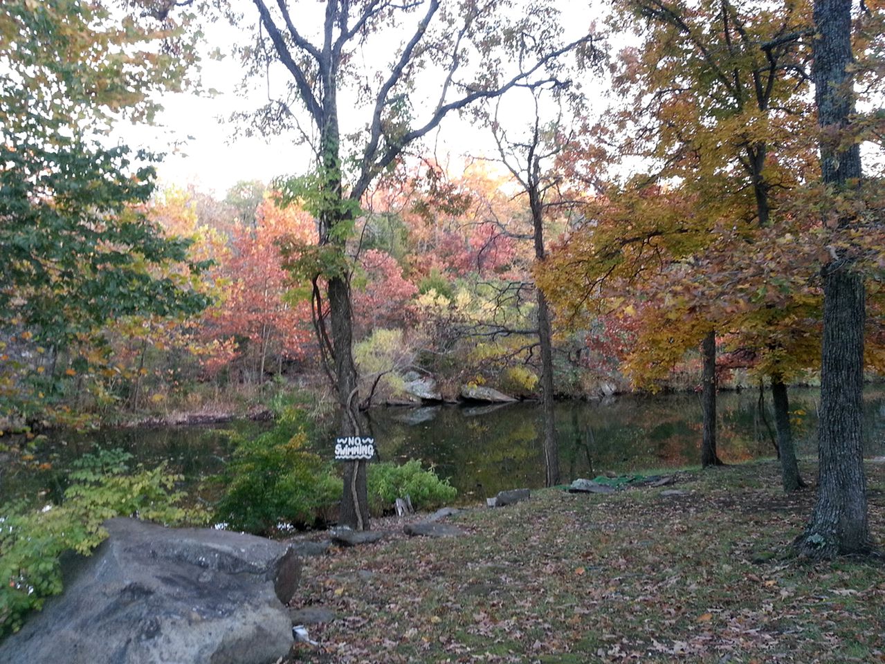 Rustic Cabin Rental on the Banks of a Private Lake in Catoosa, Oklahoma