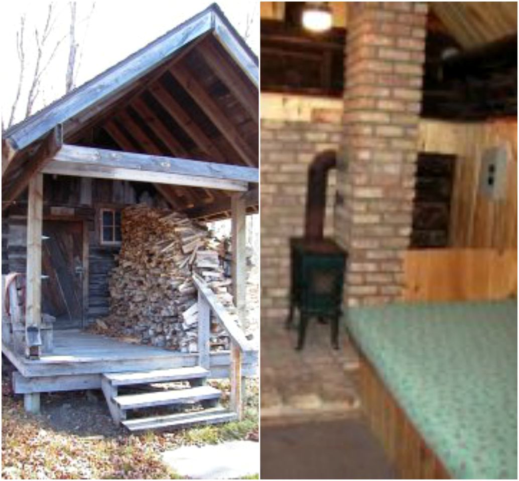 Log Cabin near Iron Range, Minnesota