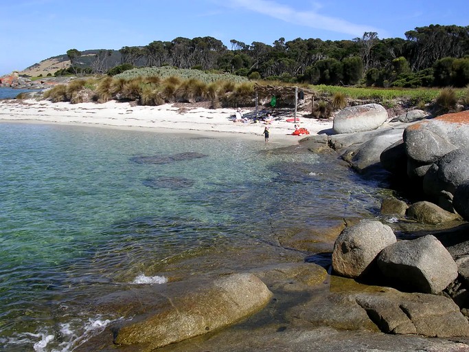 Beach Houses (Blue Rocks, Tasmania, Australia)