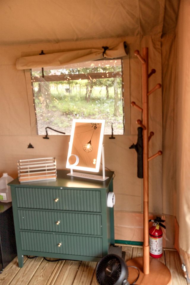Charming Vineyard Glamping Tent with Wine Tastings near Lake Shetek in Currie, Minnesota