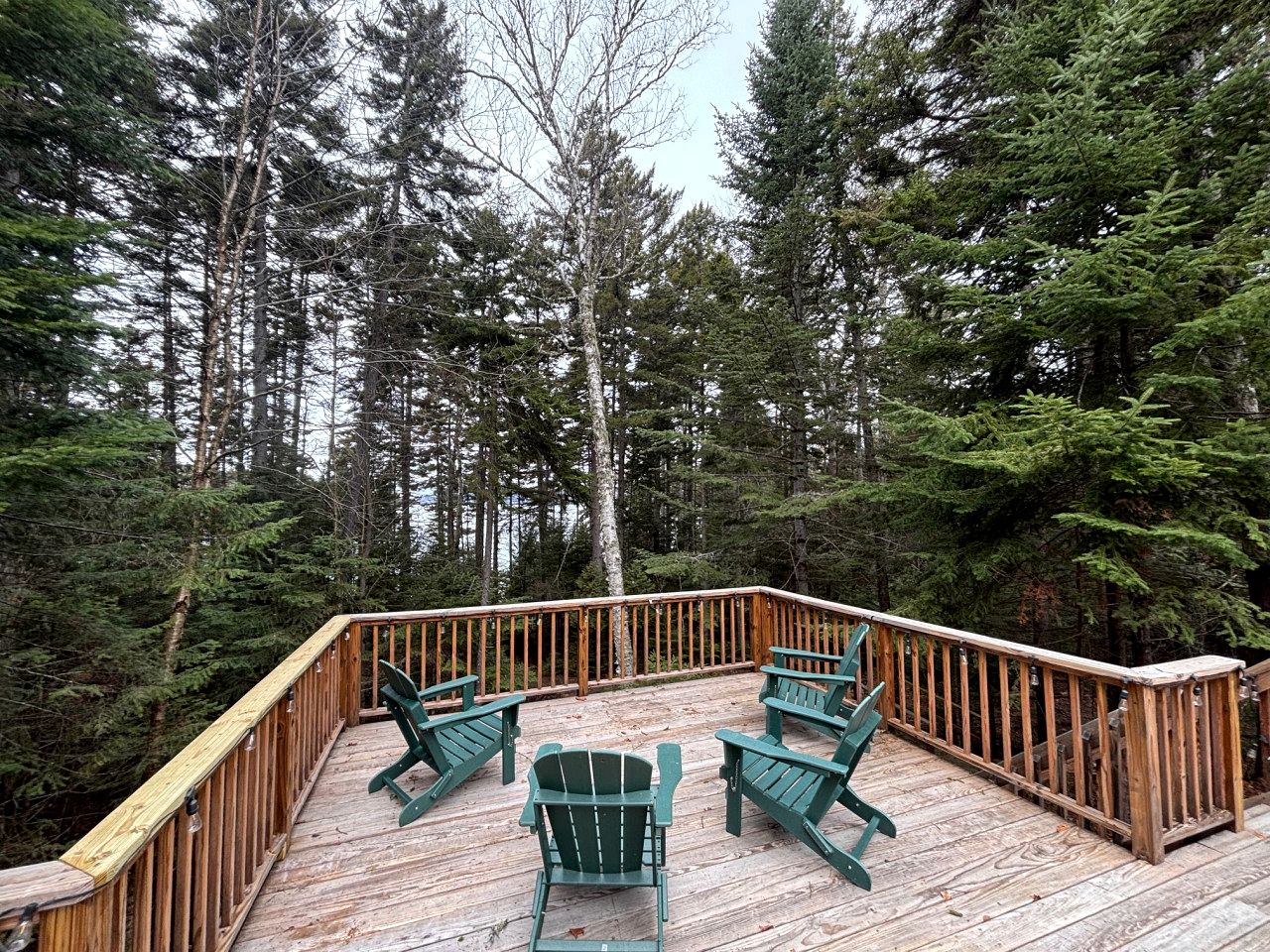 Scenic Lakefront Escape with Spacious Deck & Nature Views in Greenville, Maine