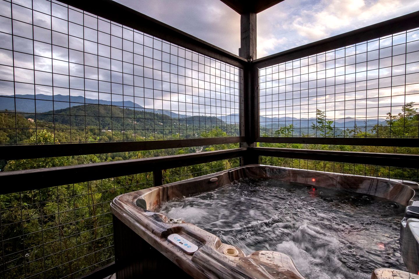 Scenic Smoky Mountain Cabin with Theater & Game Room near Gatlinburg, Tennessee