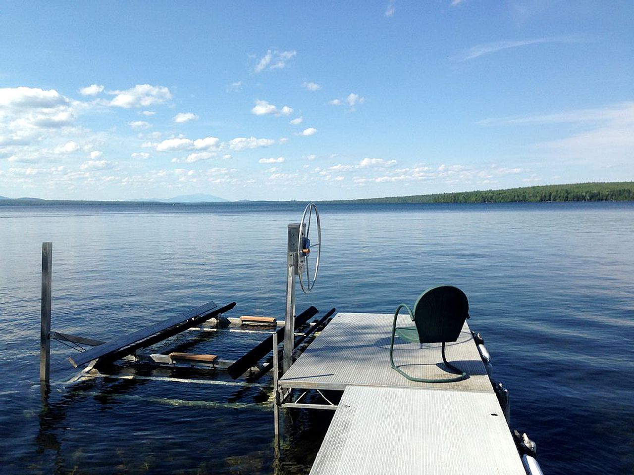 Family-Friendly Vacation Rental with View over Schoodic Lake near Bangor, Maine