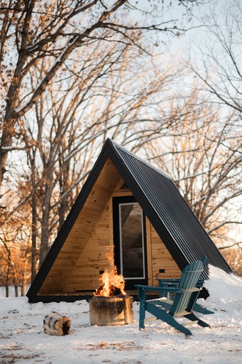 Gorgeous A-Frame with Panoramic Views, Nestled Atop White Oak Ridge, Wisconsin