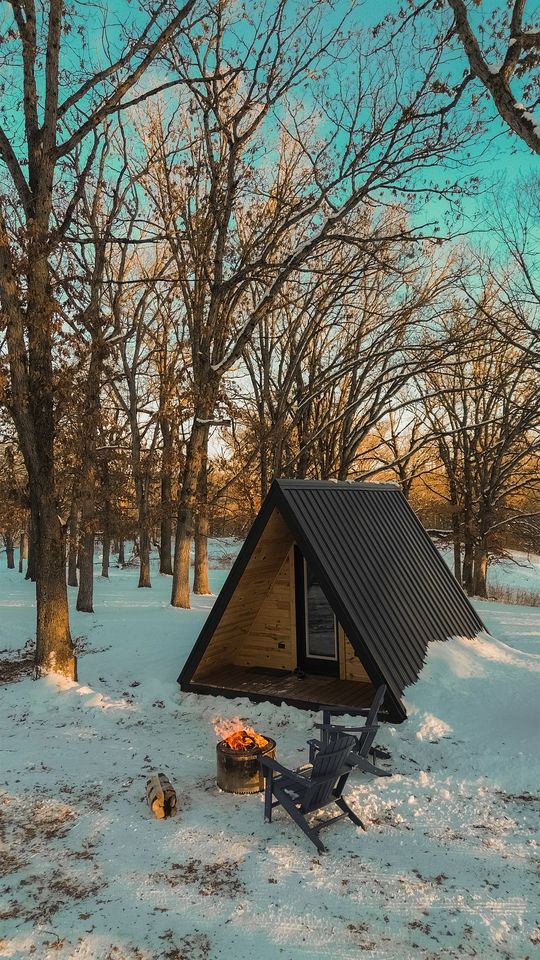 Gorgeous A-Frame with Panoramic Views, Nestled Atop White Oak Ridge, Wisconsin