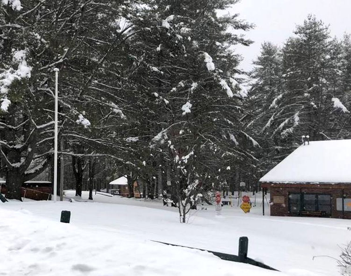 Family-Friendly Bell Tent Rental on a Riverside Resort near Lake George, New York