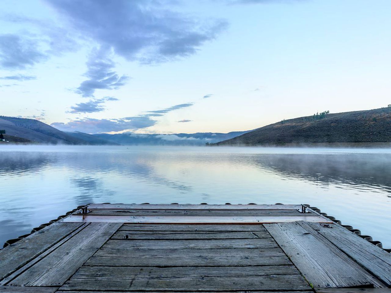 Waterfront Log Cabin Rental with Wood-Burning Stove near Salt Lake City, Utah