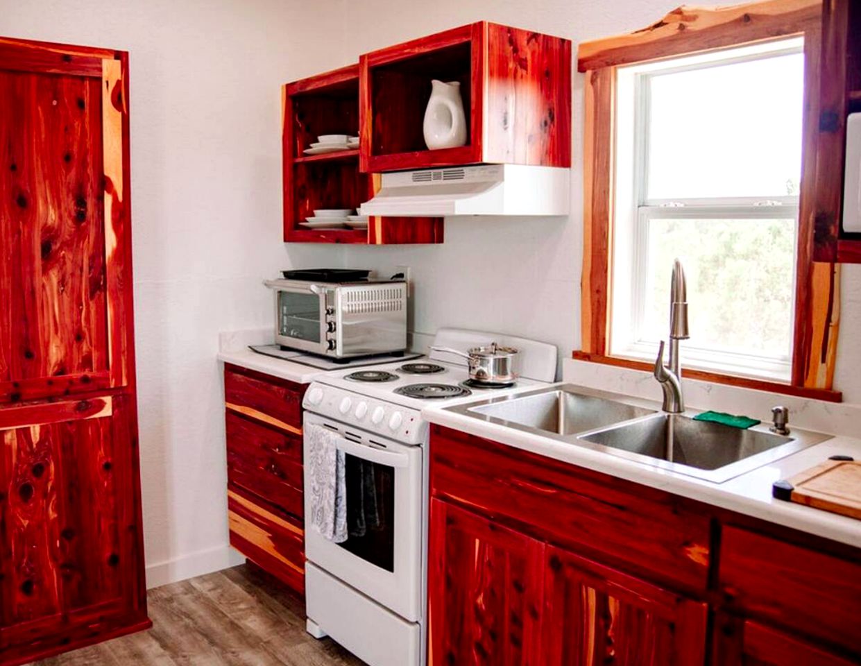 Handcrafted Cabin Rental Ideal for Weekend Trips from Austin