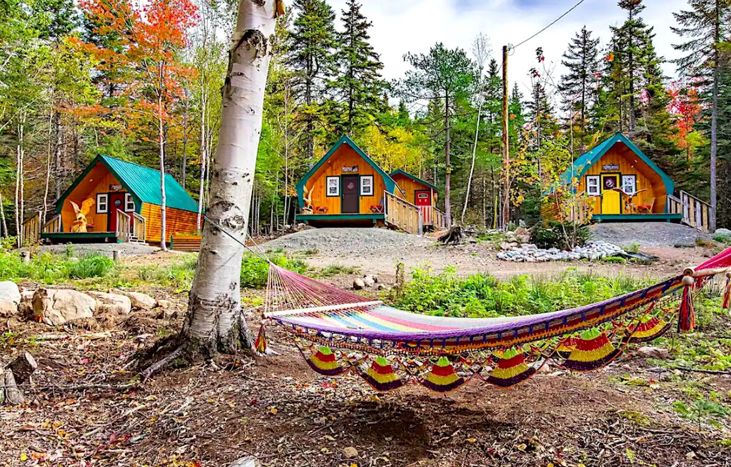 Fantastic Wood Cabin Rental for the Best Nova Scotia Glamping Trip