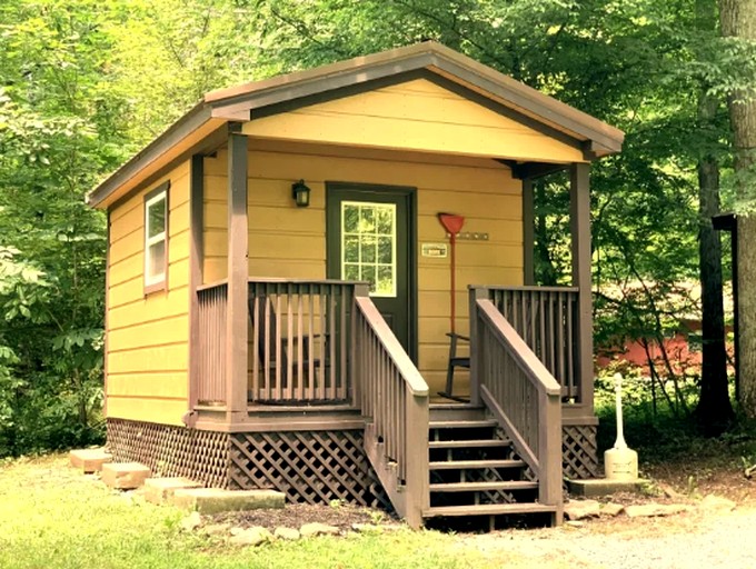 Relaxing Tiny Cabin with Outdoor Fire Ring in West Virginia