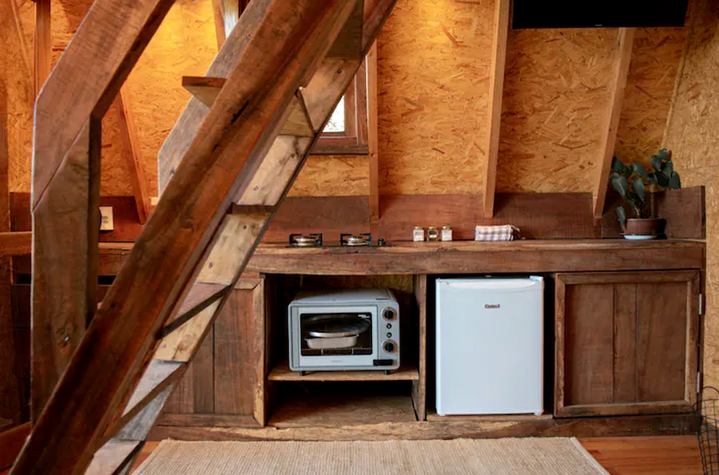 Off-Grid Lofted A-Frames with Outdoor Bath and Nature Views in Brazil