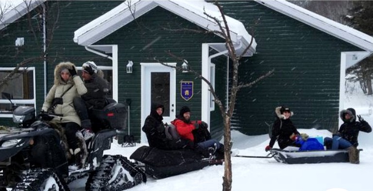 Cabins (Sainte Rose du Nord, Quebec, Canada)