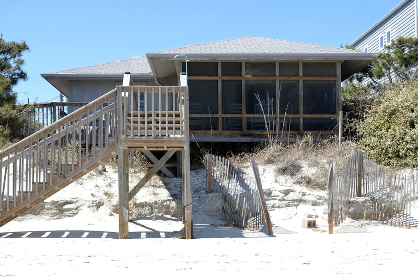 Oceanfront Cottage Rental on Pawleys Island in South Carolina