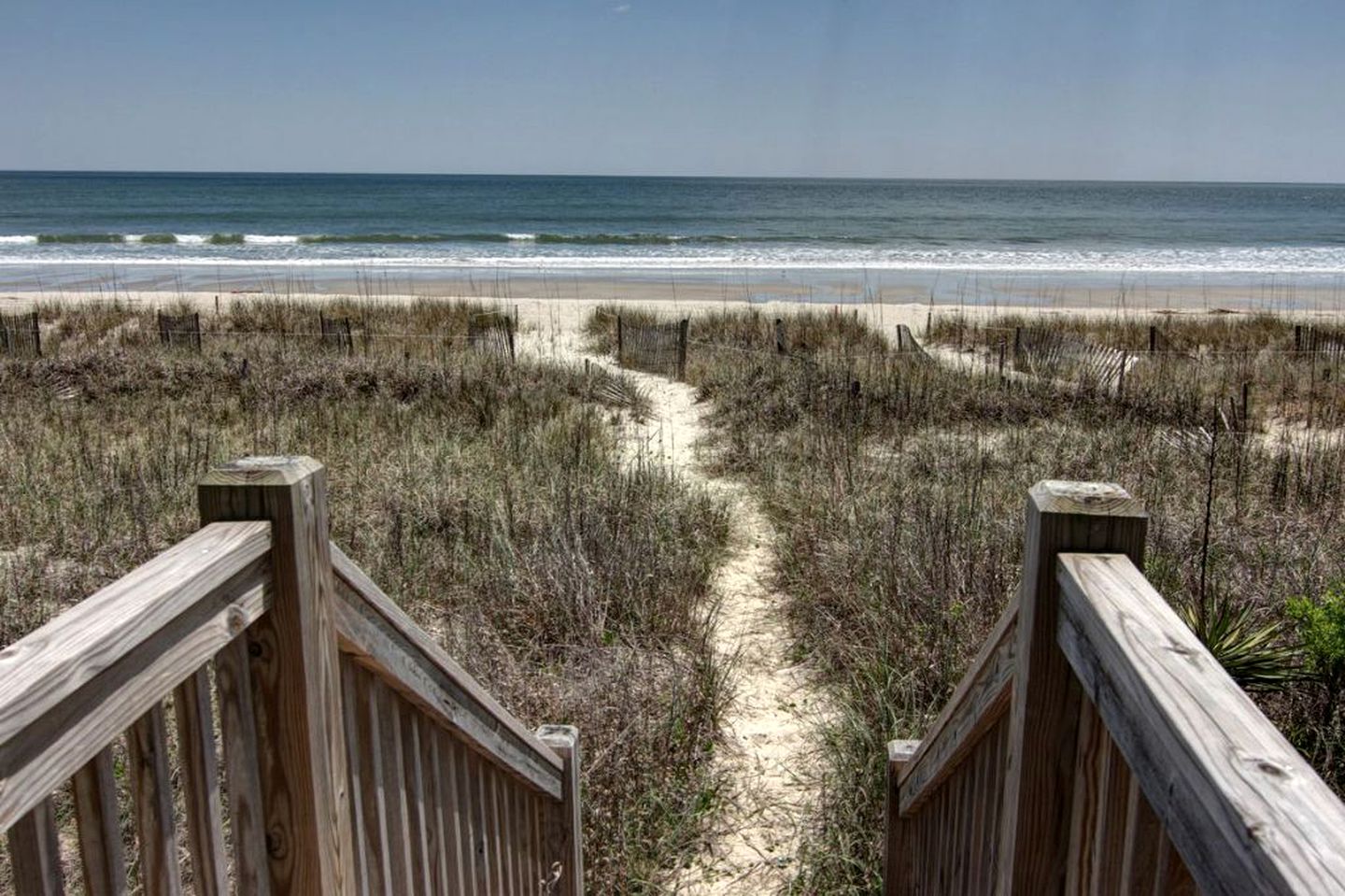 Elevated Oceanfront Cabin for a Relaxing Getaway in Holden Beach, North Carolina