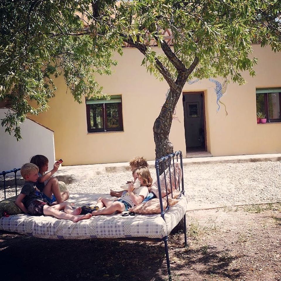 Secluded Bell Tent on a Peaceful Yoga Retreat in Andalusia, Spain