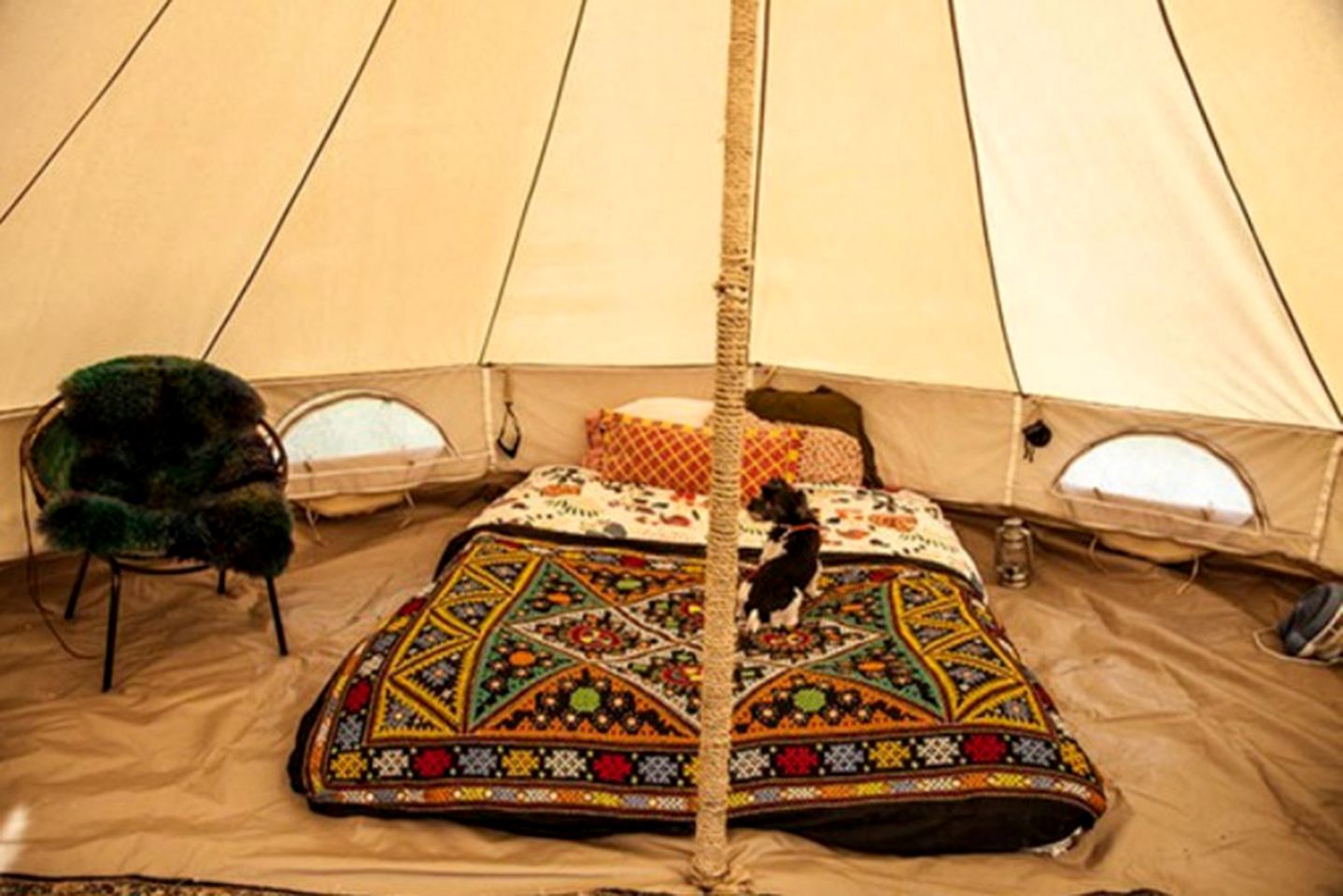 Secluded Cabin and Bell Tent Getaway next to Catskill Park, Upstate New York