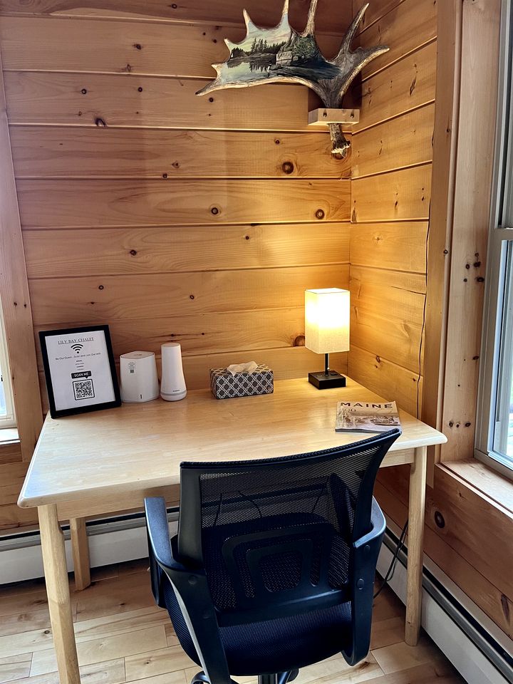 Secluded Cabin with Fireplace and Games in Lily Bay Township, Maine