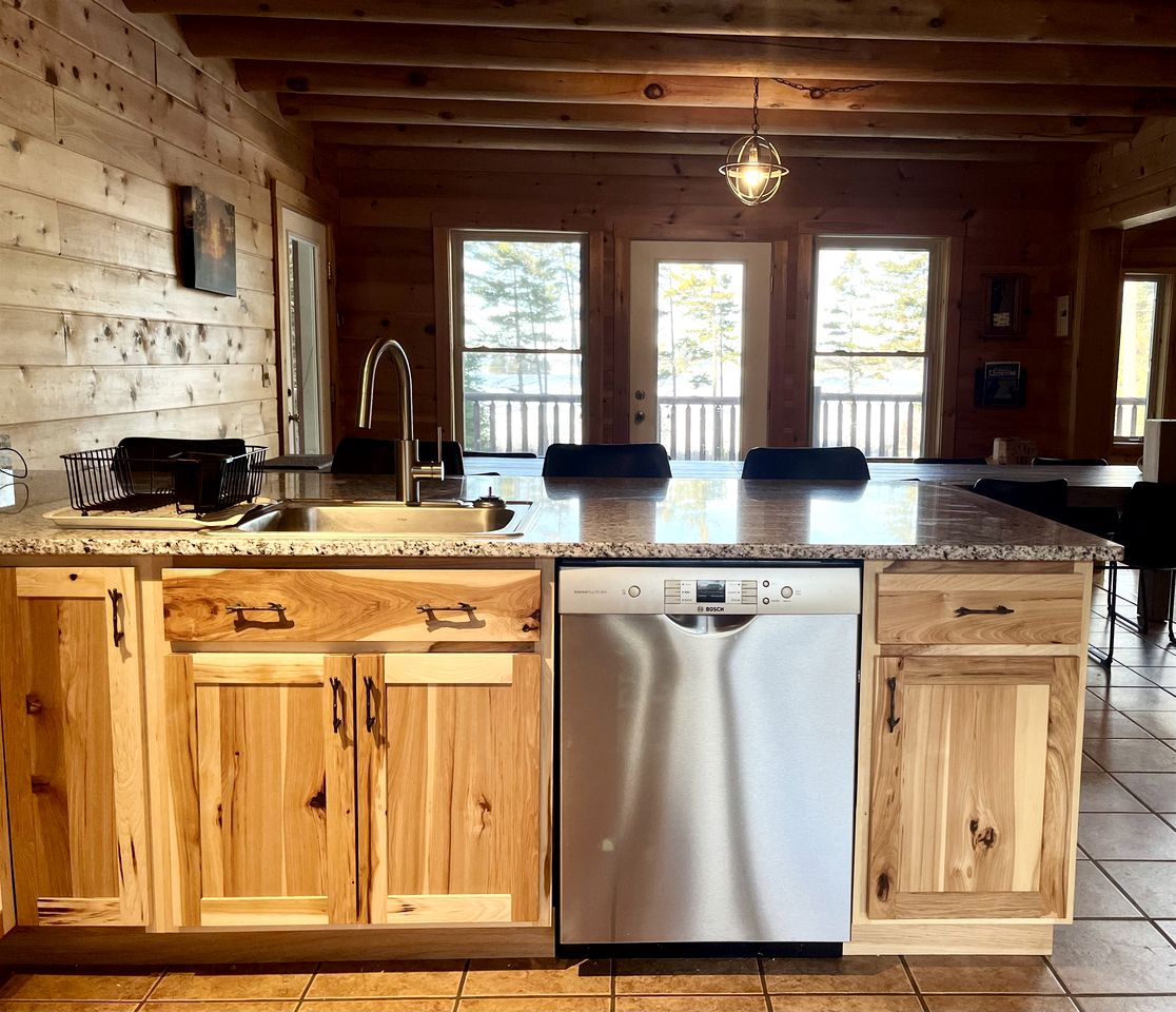 Secluded Cabin with Fireplace and Games in Lily Bay Township, Maine