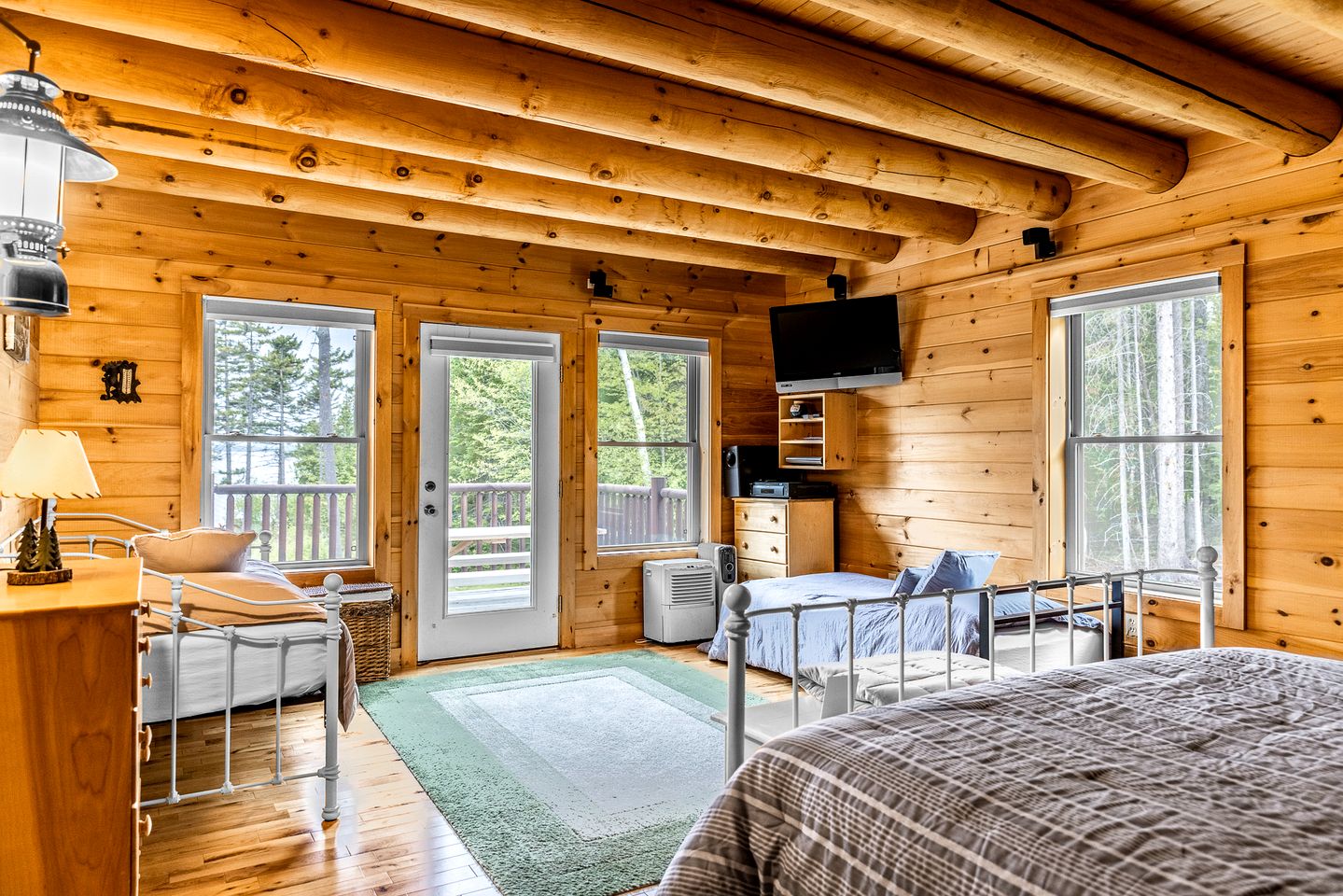 Secluded Cabin with Fireplace and Games in Lily Bay Township, Maine