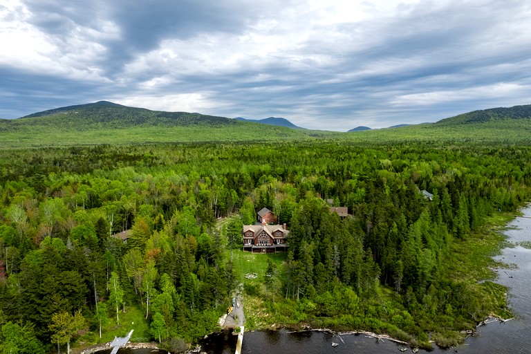 Cabins (United States of America, Lily Bay Township, Maine)