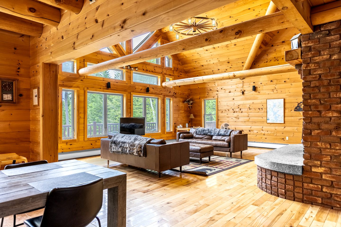 Secluded Cabin with Fireplace and Games in Lily Bay Township, Maine