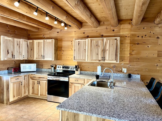 Cabins (United States of America, Lily Bay Township, Maine)