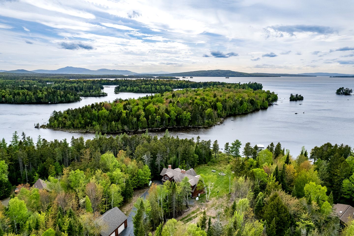 Secluded Cabin with Fireplace and Games in Lily Bay Township, Maine