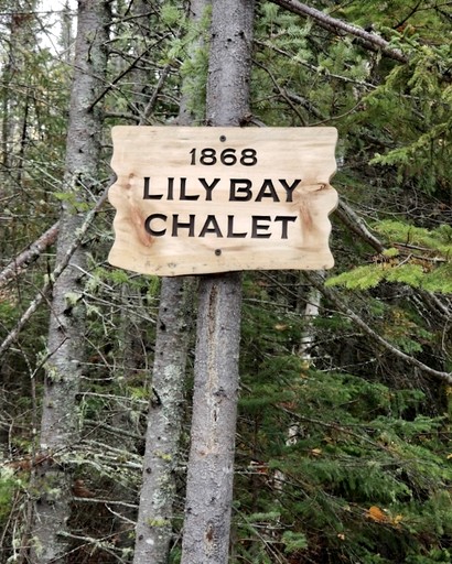 Cabins (United States of America, Lily Bay Township, Maine)