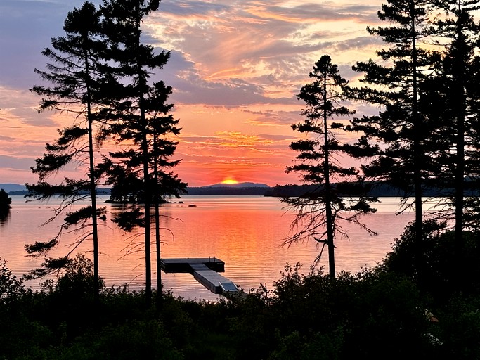 Cabins (United States of America, Lily Bay Township, Maine)