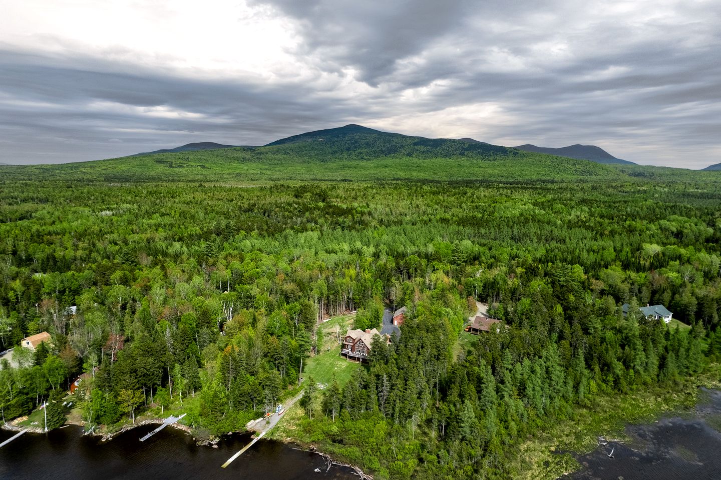Secluded Cabin with Fireplace and Games in Lily Bay Township, Maine