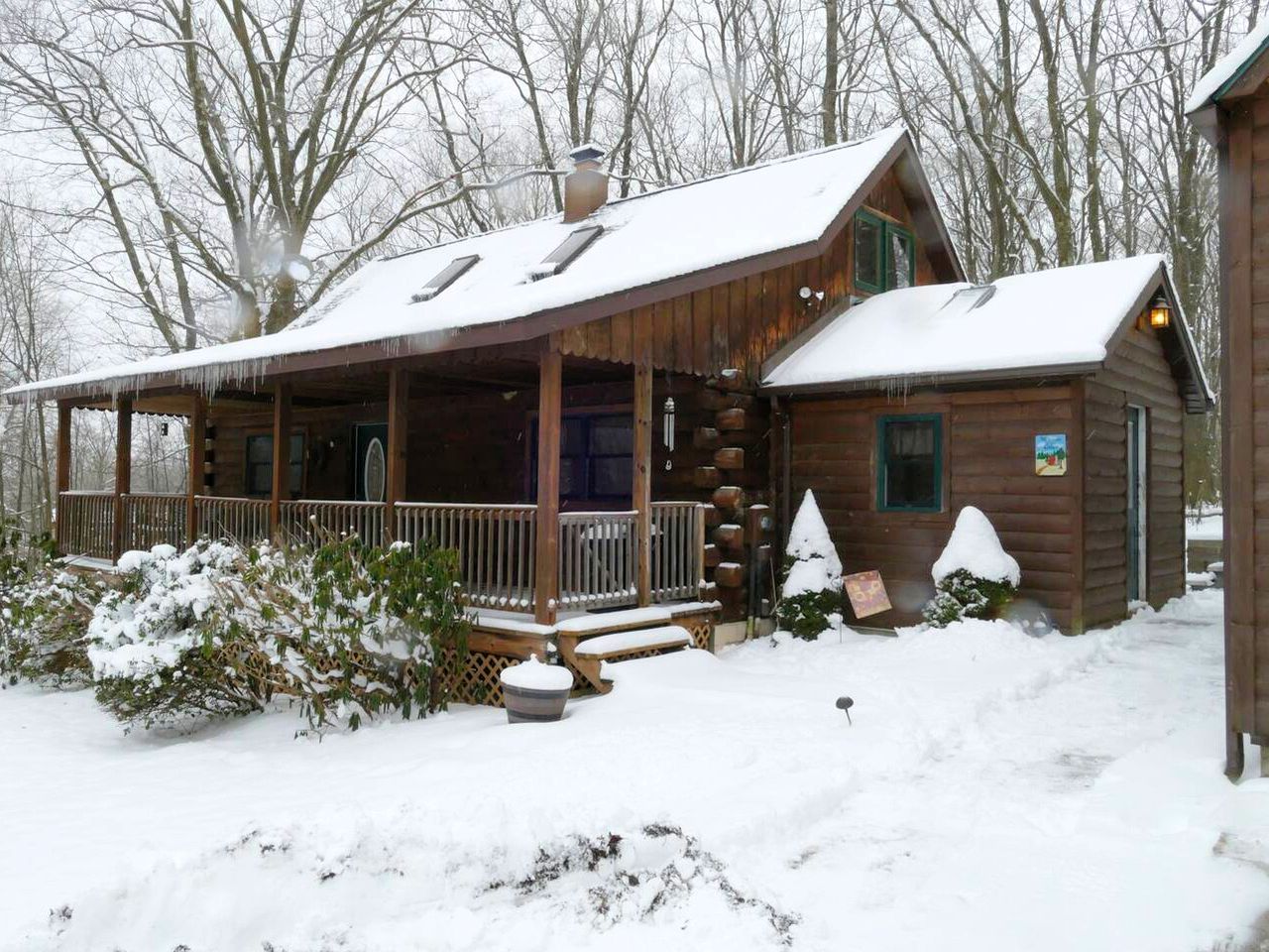 Secluded Cabin Getaway with a Bar and a Hot Tub near Deep Creek Lake State Park, Maryland