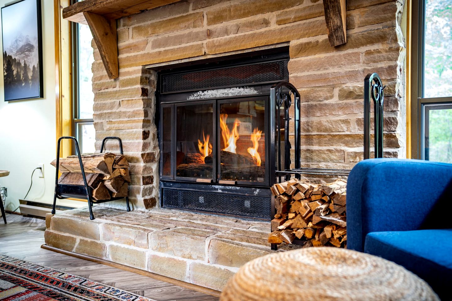 Secluded and Spacious Cabin Newly Renovated with Hot Tub, Fire Pit, Deck and Grill - the Perfect Getaway in Berkeley Springs, WV