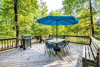 Secluded and Spacious Cabin Newly Renovated with Hot Tub, Fire Pit, Deck and Grill - the Perfect Getaway in Berkeley Springs, WV - Photo 3