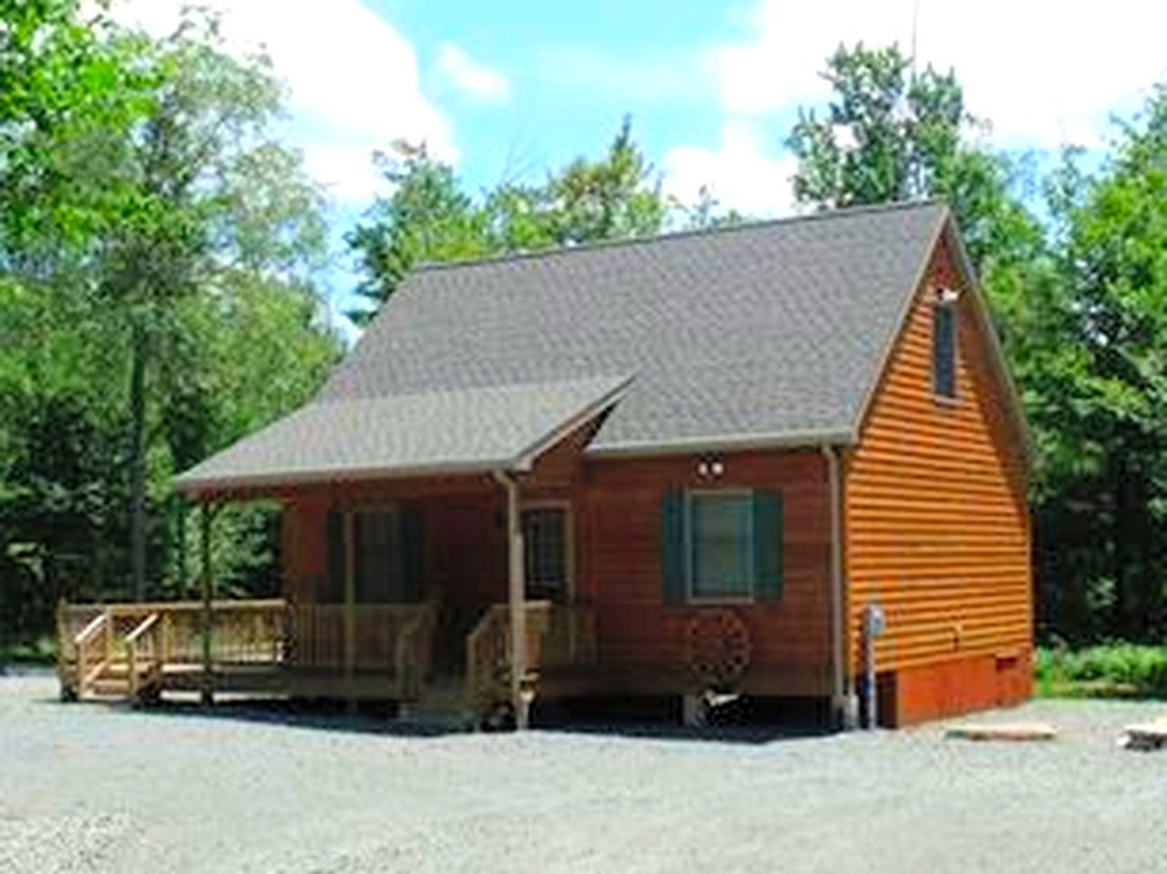 Secluded Cabin Nestled in the Mountains near the Tioga State Forest, Pennsylvania