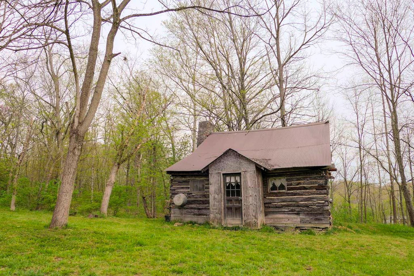 Secluded Cabin Rental Tucked in the Woods Outside of Cincinnati, Ohio