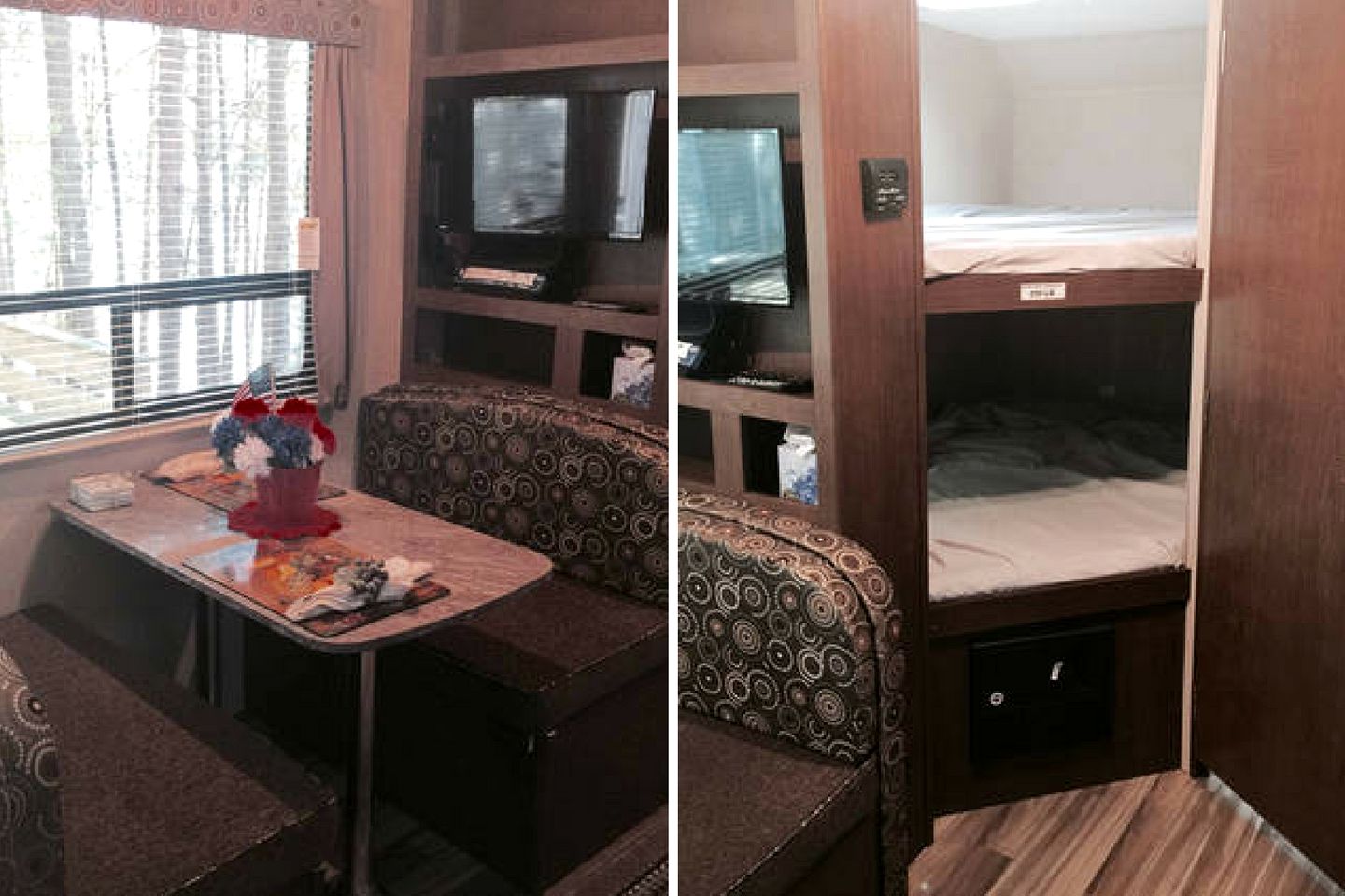 Secluded Caravan Rental for Families on Lake Wylie near Charlotte