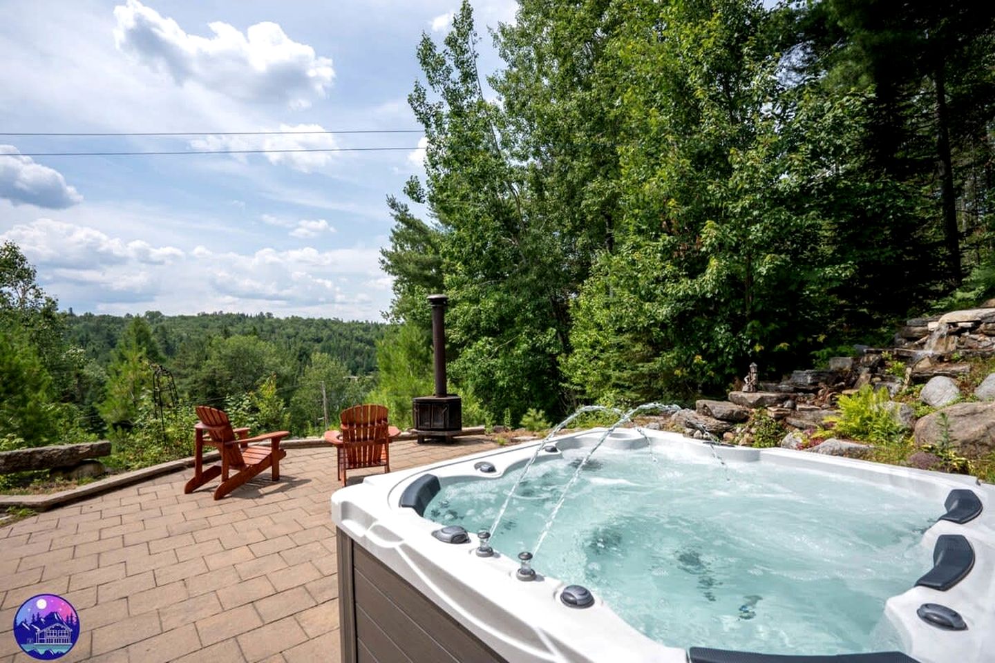 Secluded Dog-Friendly Cabin with Incredible Outdoor Living Area in Saint Come, Quebec