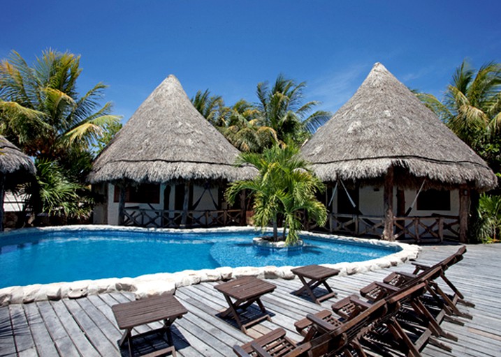 Huts (Cancun, Quintana Roo, Mexico)