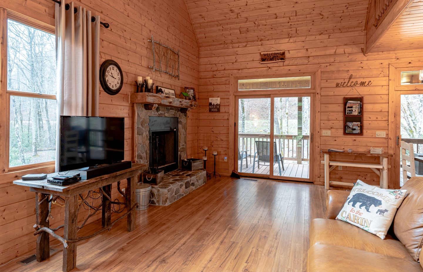 Secluded Family Retreat in Log Cabin with Hammock and Fire Pit in Topton, North Carolina