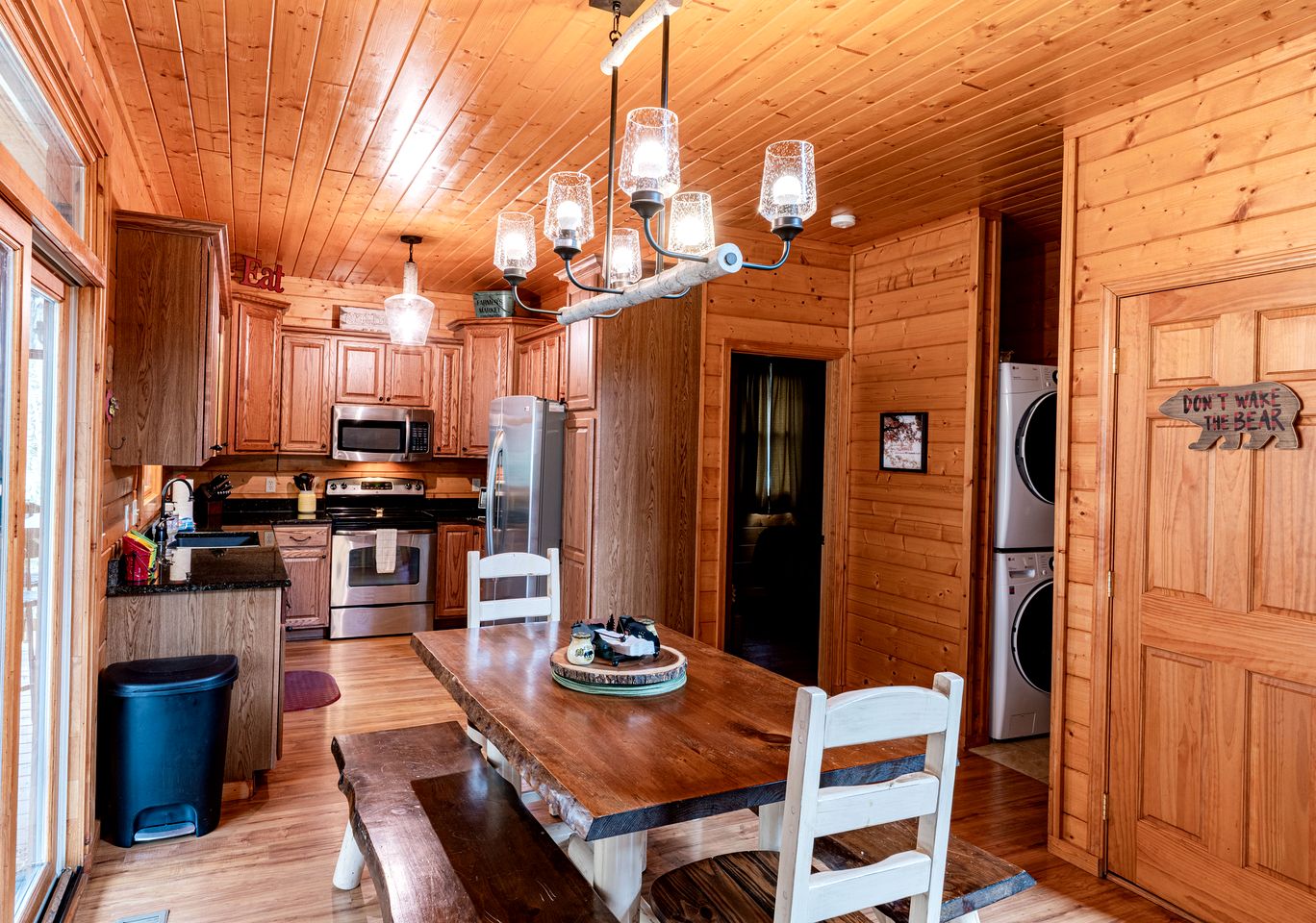 Secluded Family Retreat in Log Cabin with Hammock and Fire Pit in Topton, North Carolina