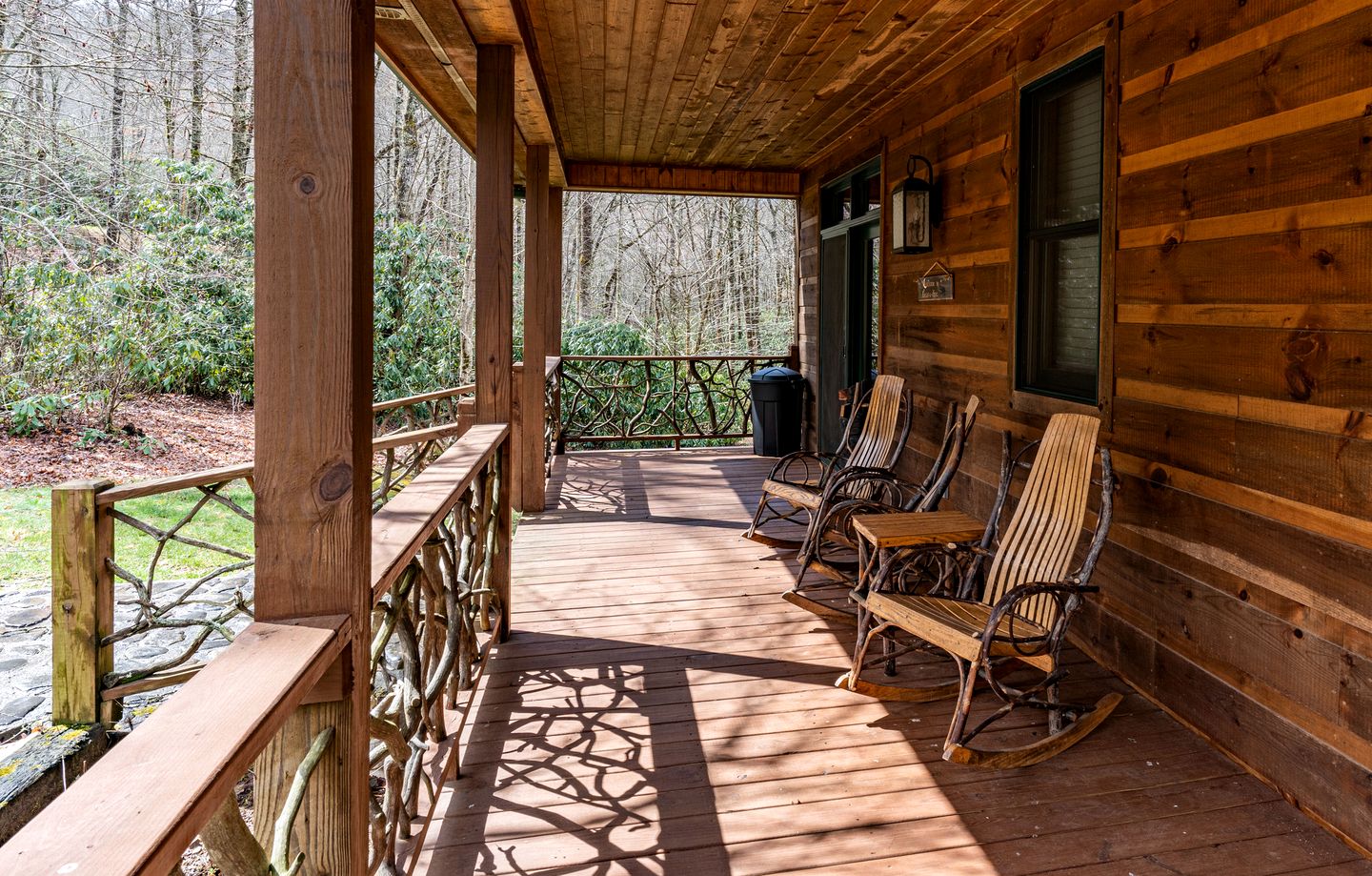 Secluded Family Retreat in Log Cabin with Hammock and Fire Pit in Topton, North Carolina