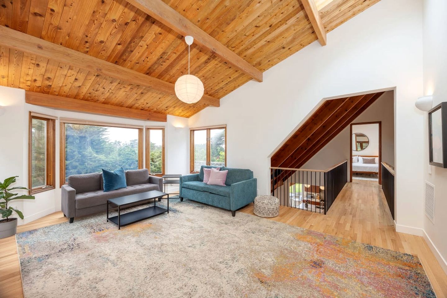 Incredible Secluded Forest Retreat with Basketball Court near Golden Gate National Park, California