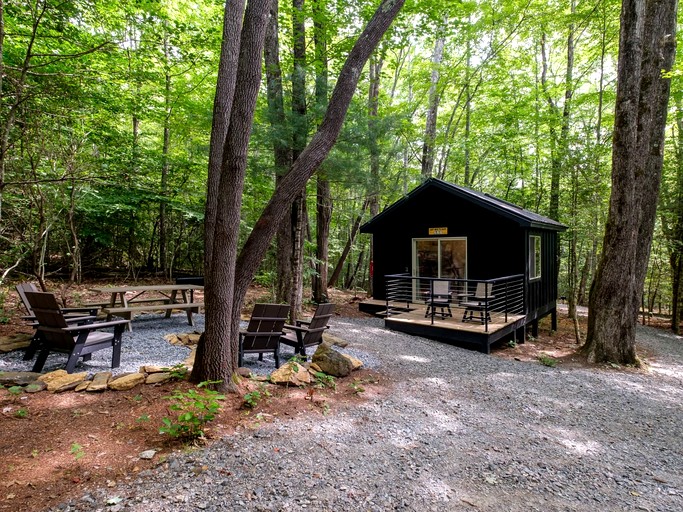 Cabins (United States of America, Transylvania County, North Carolina)