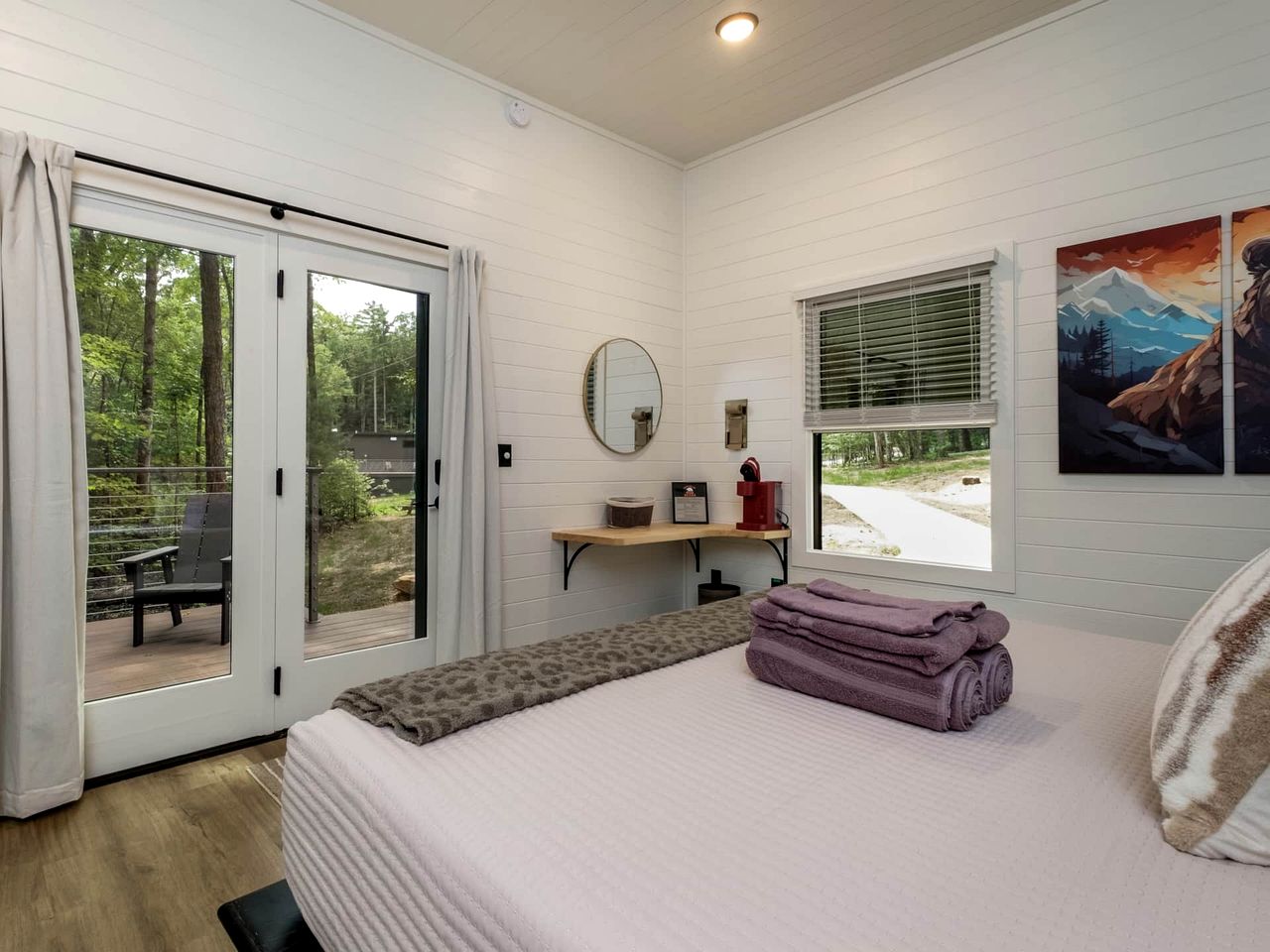 Secluded Invisible Tiny House in Transylvania County, North Carolina