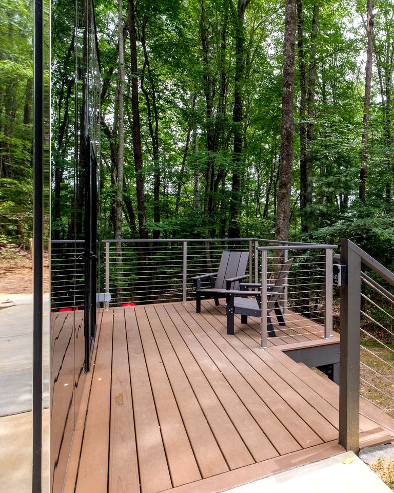 Secluded Invisible Tiny House in Transylvania County, North Carolina