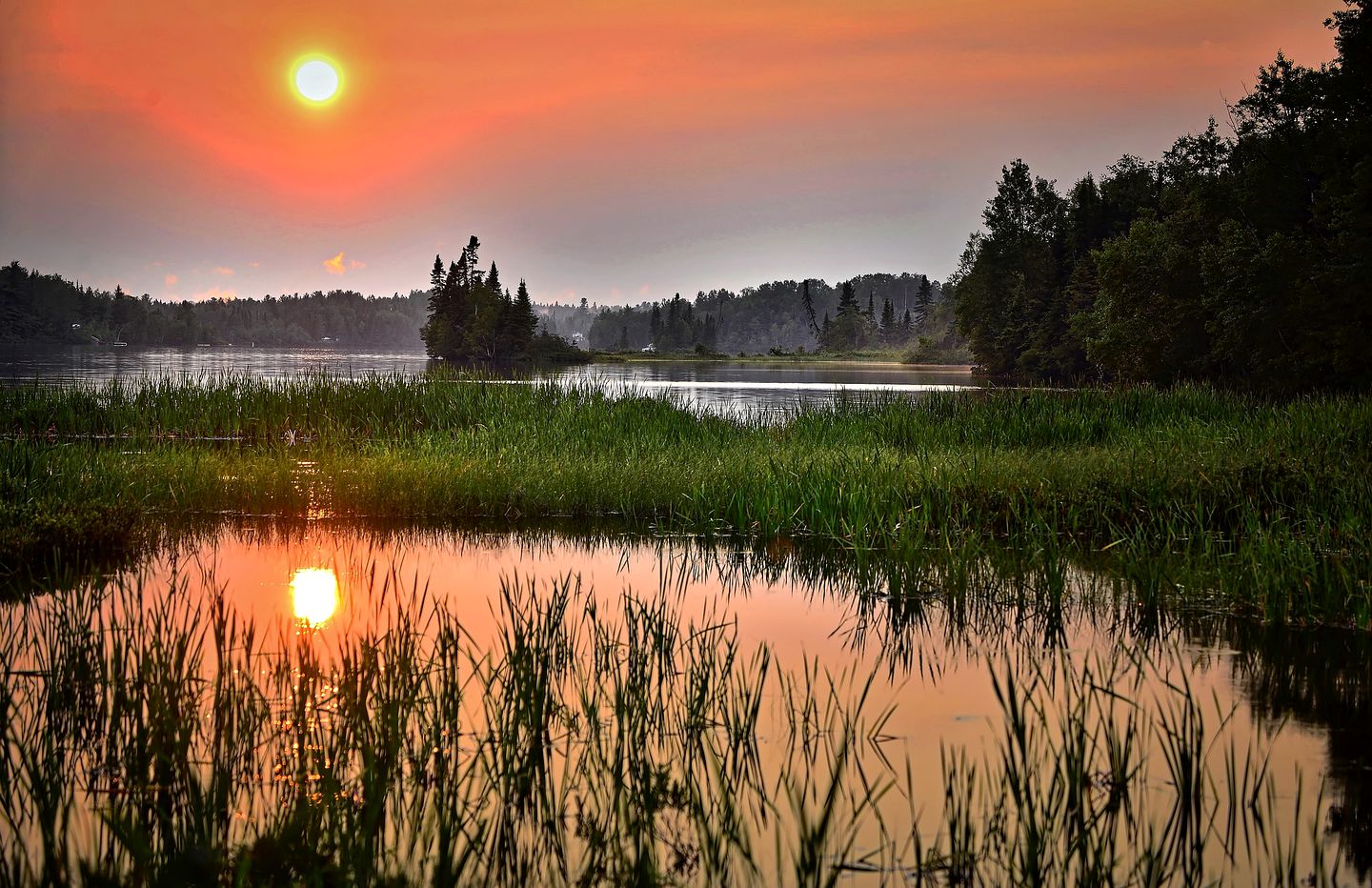 Secluded Lakefront Vacation Rental with a Barbecue in Western Quebec, Canada